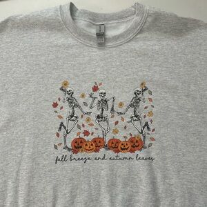 Fall skeleton crewneck!
